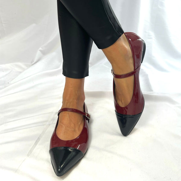 Ballerine More Vernice -  In Vera Pelle Made In Italy