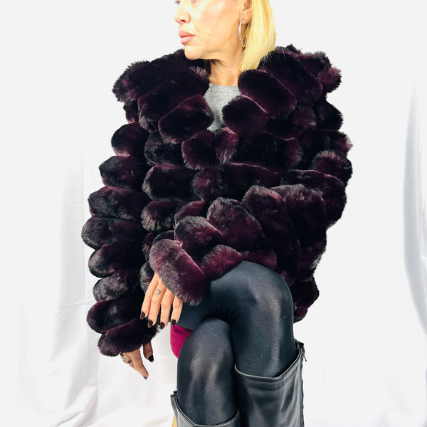 Eco Visone Cincillà Con Cappuccio - Extra Comfort