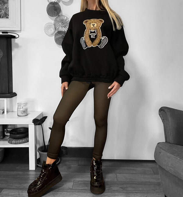 Felpa Crop Teddy