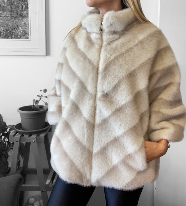 Cappottino Moena - Eco Visone Panna