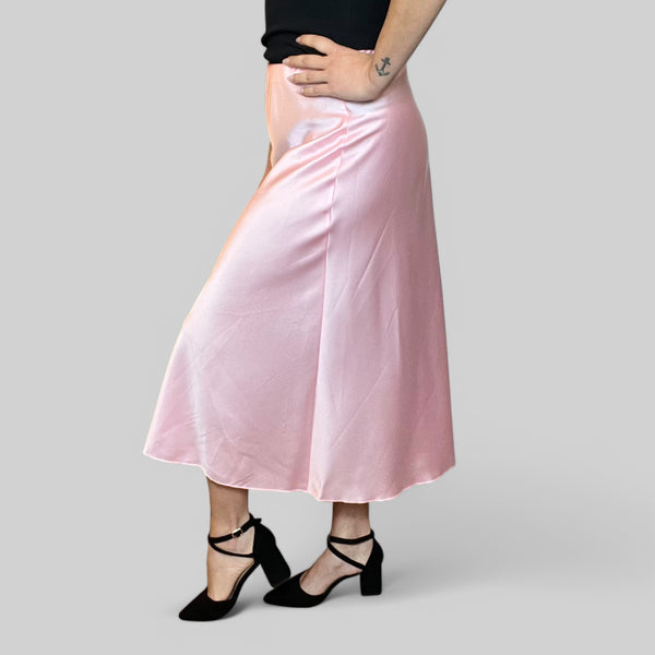 Gonna Satin Marina - In Vari Colori