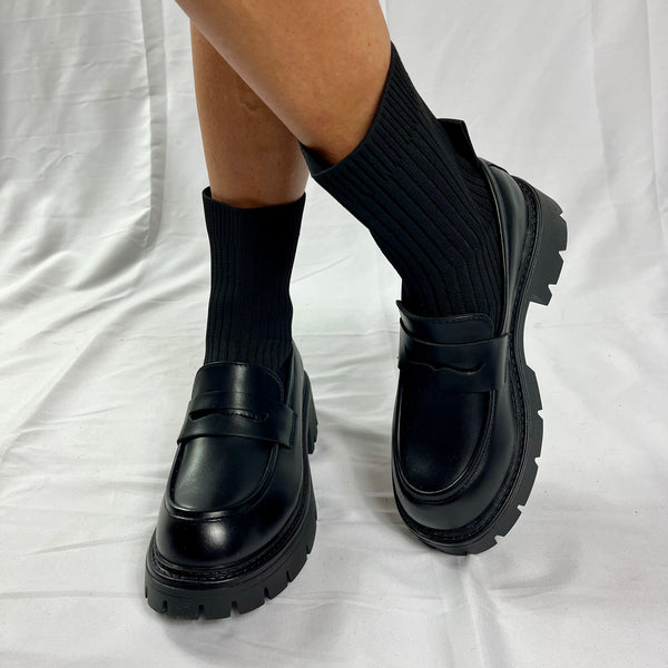 Mocassini Con Calza Media Integrata - Stile Contemporaneo E Praticità