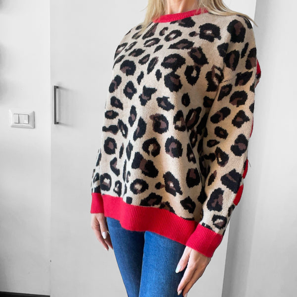 Maglione Leopardato NYC - Edizione limitata