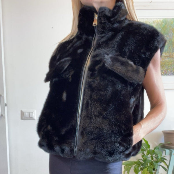 Gilet In EcoPelliccia - Chic & Basic