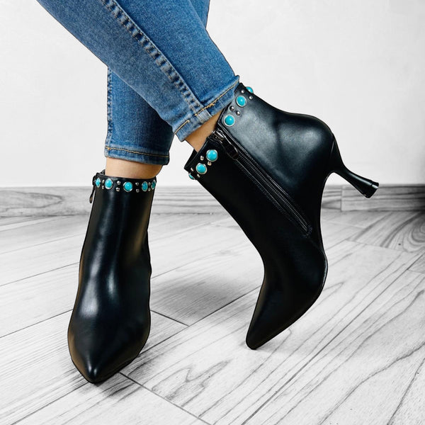 Madalen Ankle Boots – 8cm Ankle Heel