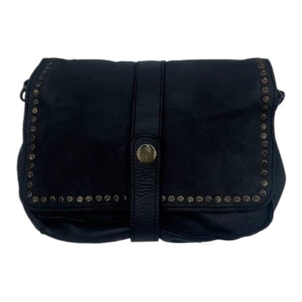 Borsa A Tracolla In Pelle Con Borchie – Stile Rock Chic