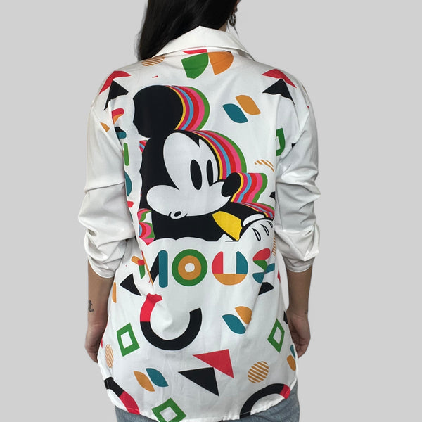 Camicia Cartoon - Geometric Mouse