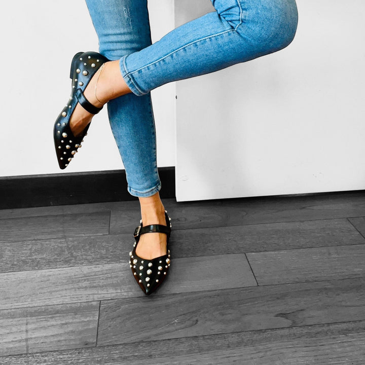 Ballerine Agnese - Custom Borchie - PinUp Shoes