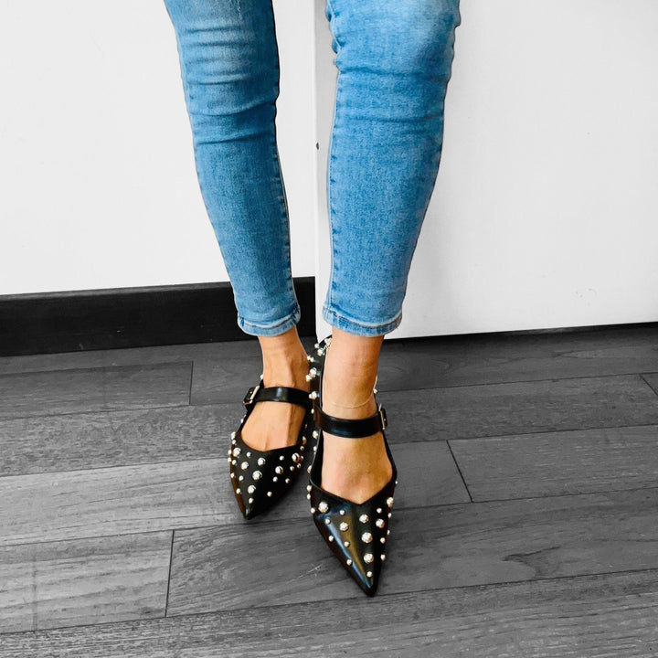 Ballerine Agnese - Custom Borchie - PinUp Shoes