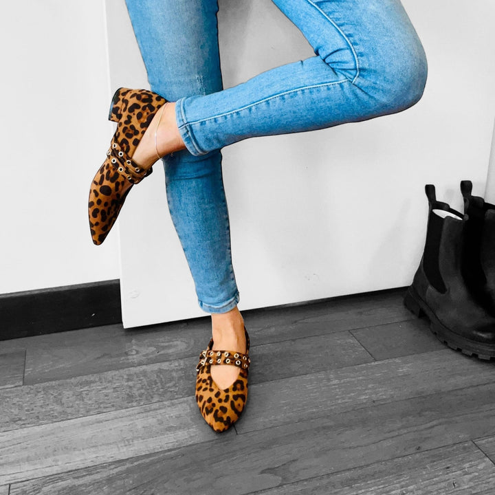 Ballerine Leo - Custom Borchie - PinUp Shoes