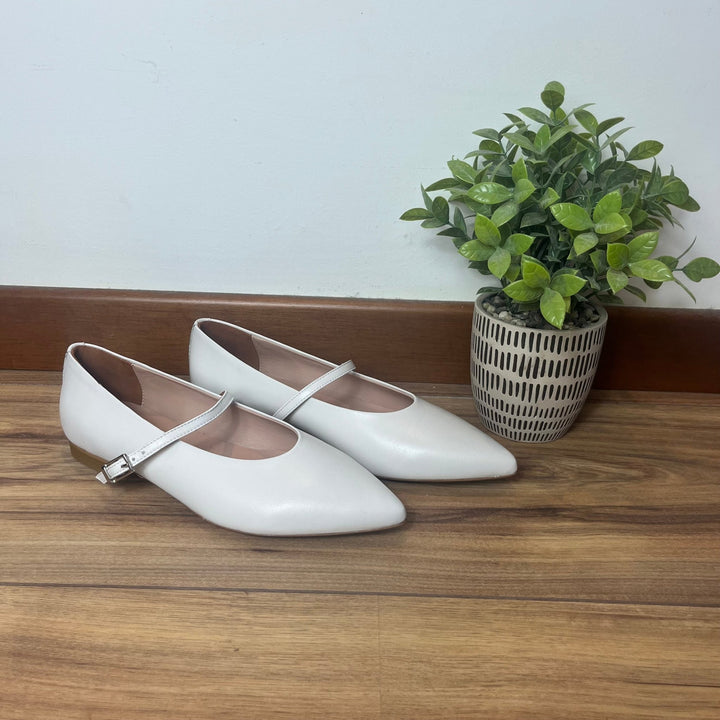 Ballerine London Tacco 1 cm - Made In Italy Vera Pelle - PinUp Shoes