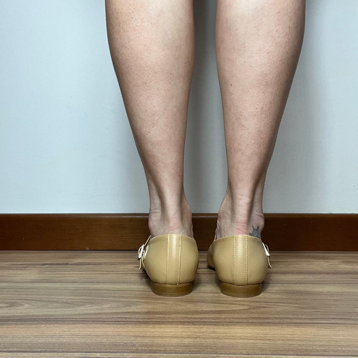 Ballerine London Tacco 1 cm - Made In Italy Vera Pelle - PinUp Shoes