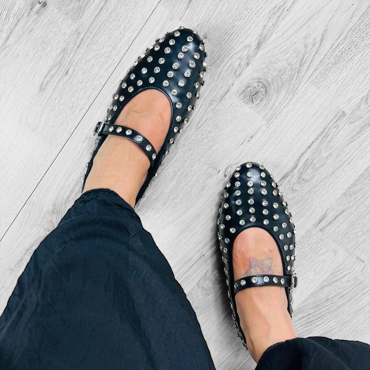 Ballerine Madrid - Custom Strass - PinUp Shoes