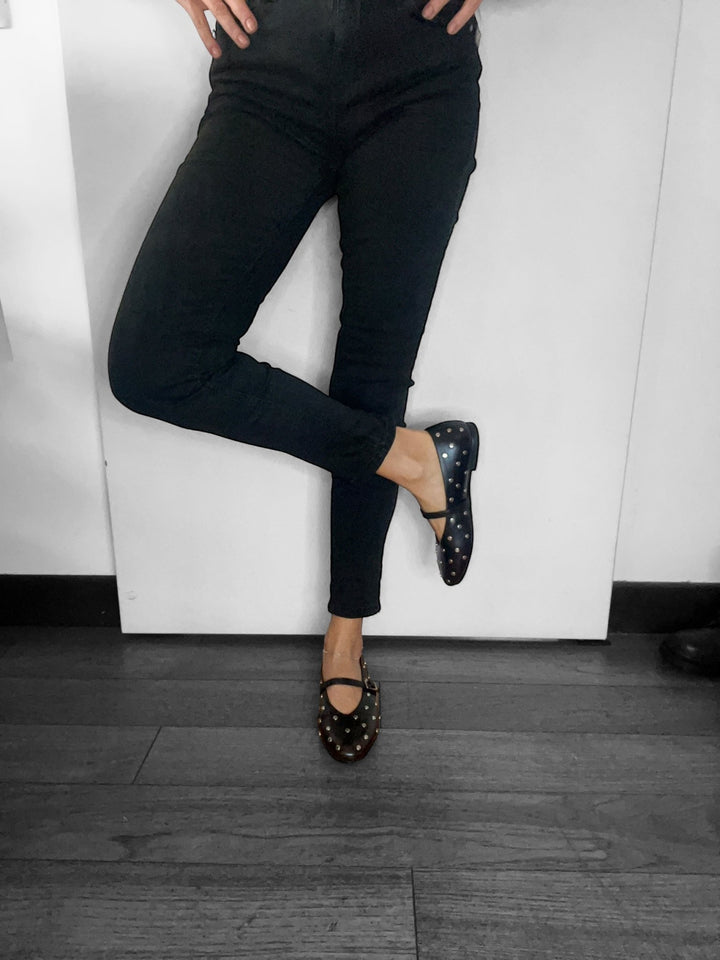 Ballerine Minnie - Vera Pelle Made In Italy - PinUp Shoes