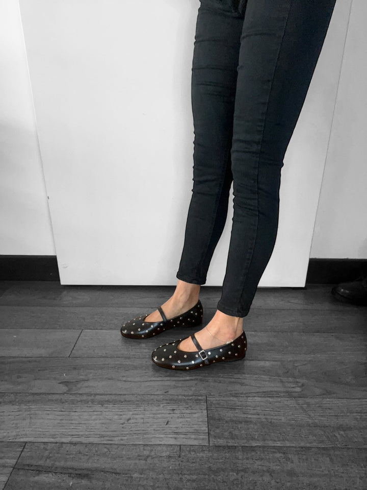 Ballerine Minnie - Vera Pelle Made In Italy - PinUp Shoes