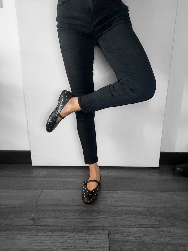 Ballerine Minnie - Vera Pelle Made In Italy - PinUp Shoes