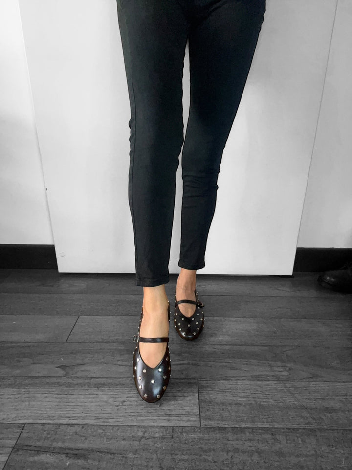 Ballerine Minnie - Vera Pelle Made In Italy - PinUp Shoes