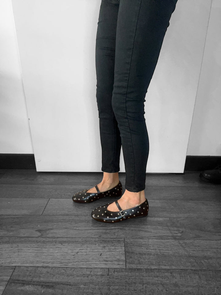 Ballerine Minnie - Vera Pelle Made In Italy - PinUp Shoes