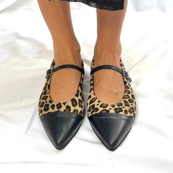 Ballerine More Animalier - In Vera Pelle Made In Italy - PinUp Shoes