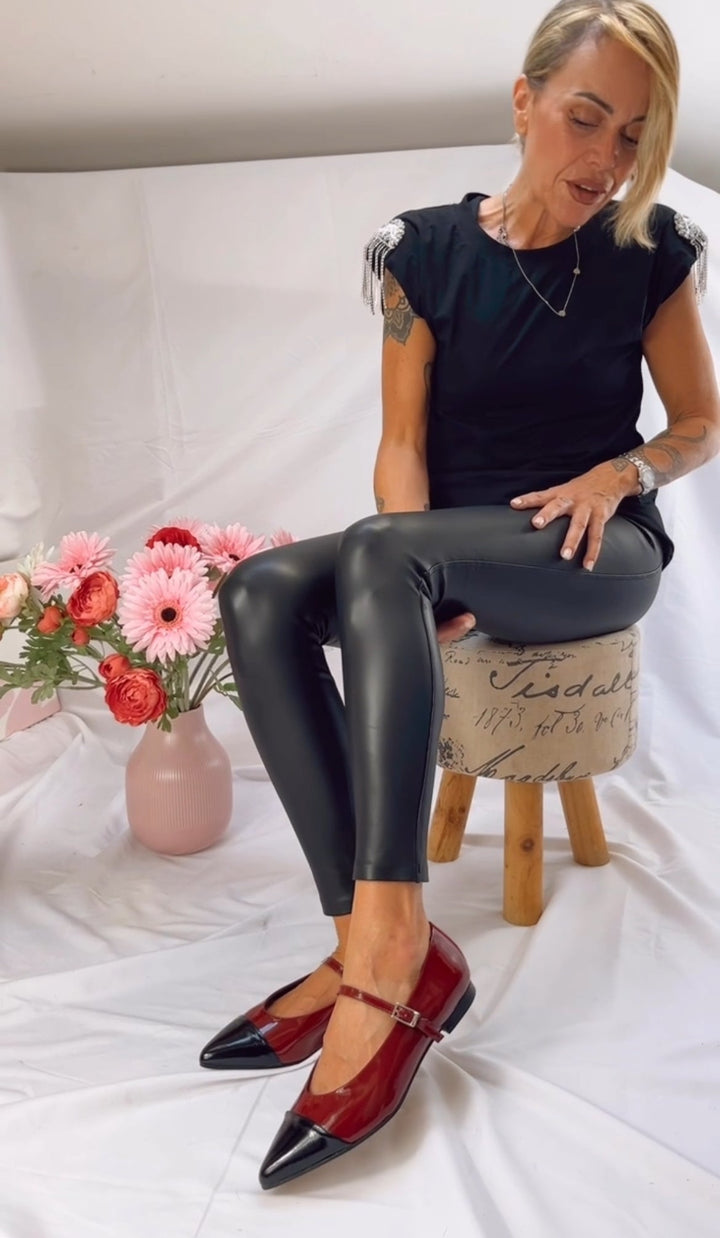 Ballerine More Animalier - In Vera Pelle Made In Italy - PinUp Shoes