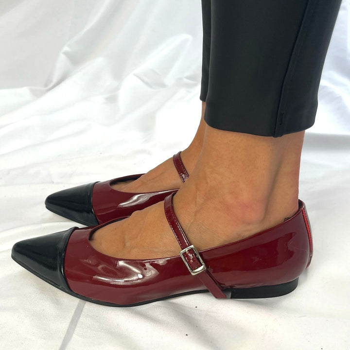 Ballerine More Vernice - In Vera Pelle Made In Italy - PinUp Shoes