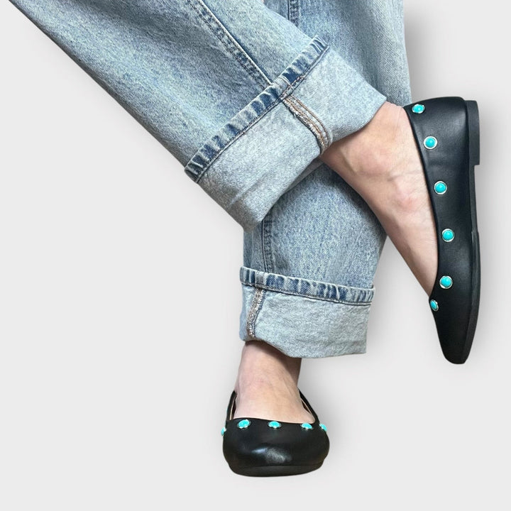 Ballerine Vivian - Custom Made In Italy - PinUp Shoes