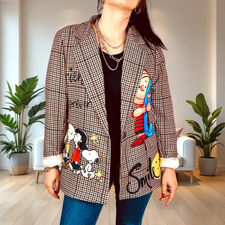 Blazer Oversize Cartoon - A Quadrio - PinUp Shoes