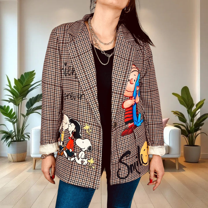 Blazer Oversize Cartoon - A Quadrio - PinUp Shoes