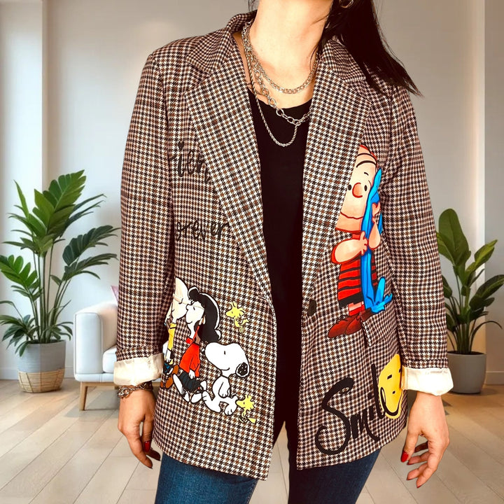 Blazer Oversize Cartoon - A Quadrio - PinUp Shoes