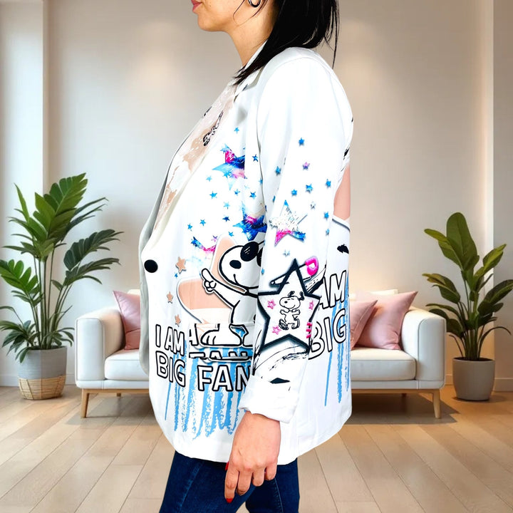 Blazer Oversize Cartoon - And Proud Of - PinUp Shoes