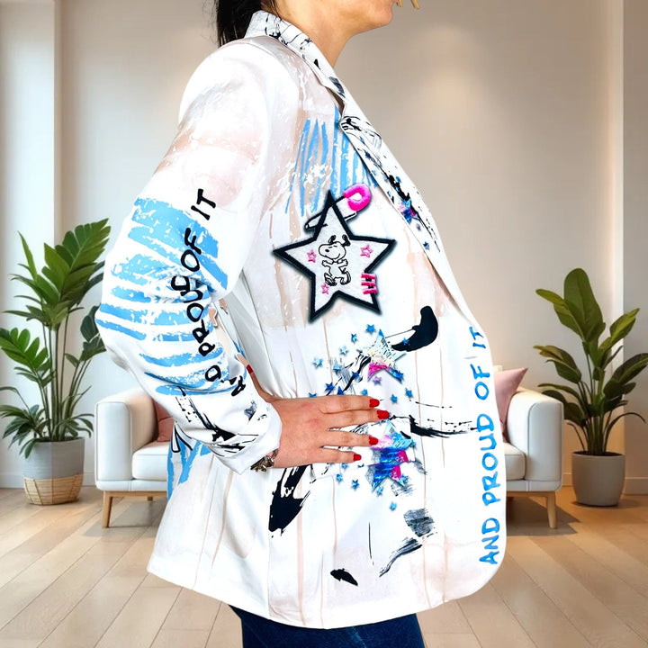 Blazer Oversize Cartoon - And Proud Of - PinUp Shoes