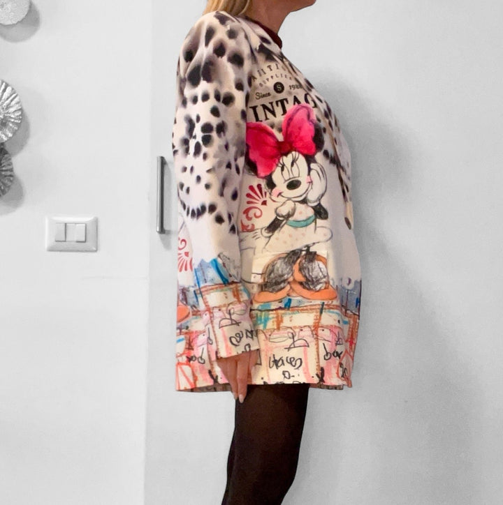 Blazer Oversize Cartoon Fantasia Pop Art - Collezione Limitata - PinUp Shoes