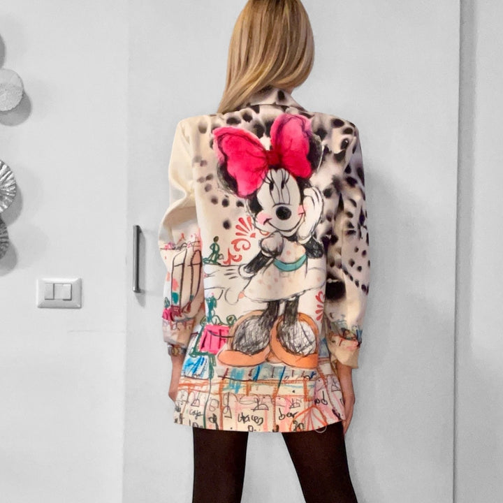 Blazer Oversize Cartoon Fantasia Pop Art - Collezione Limitata - PinUp Shoes