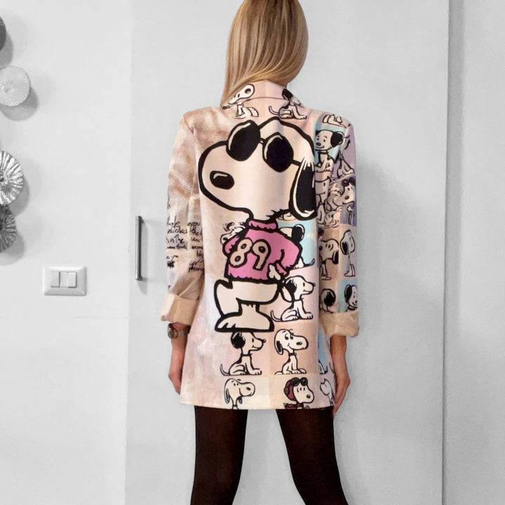 Blazer Oversize Cartoon Fantasia Pop Art - Collezione Limitata - PinUp Shoes