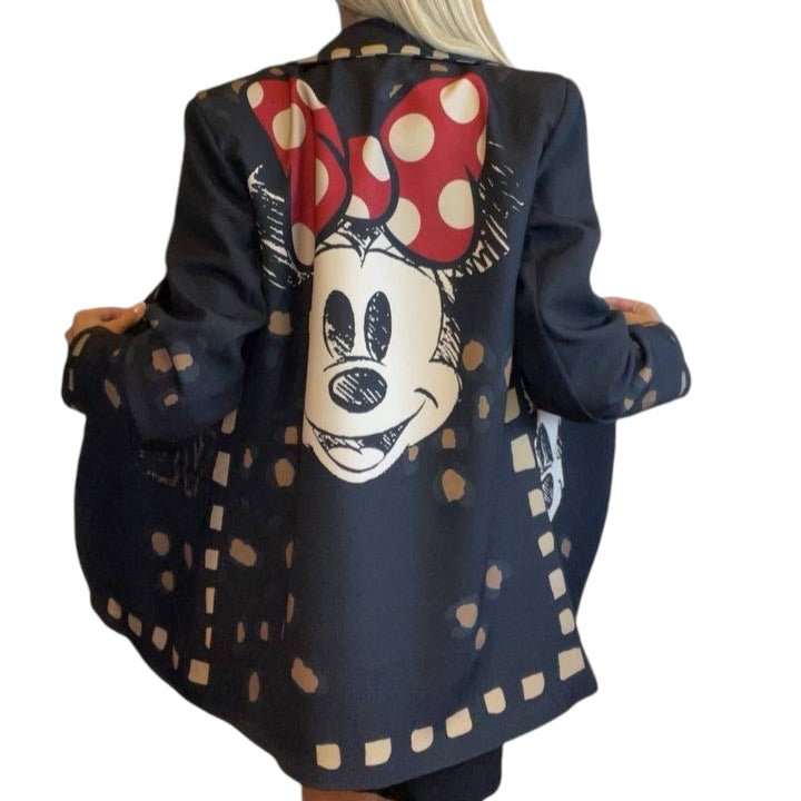 Blazer Oversize Cartoon - Fiocco Rosso - PinUp Shoes