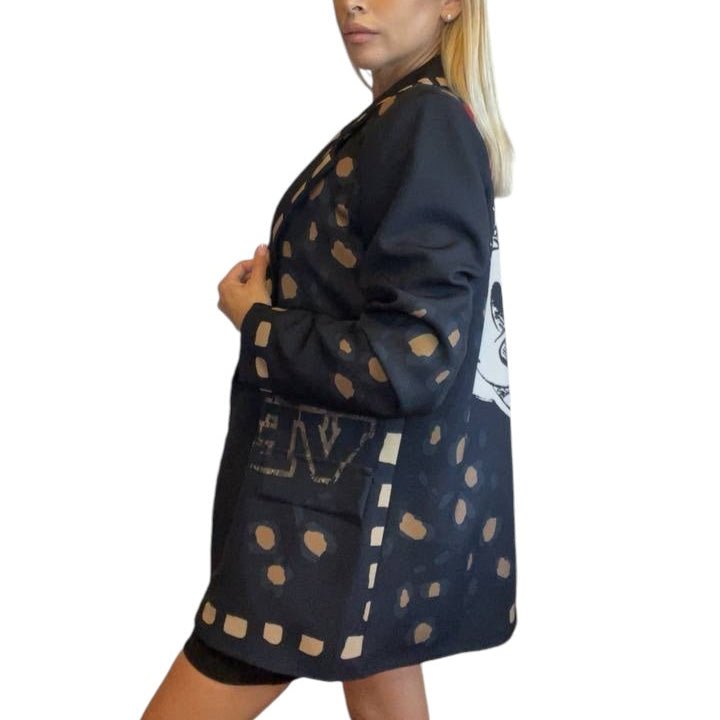 Blazer Oversize Cartoon - Fiocco Rosso - PinUp Shoes