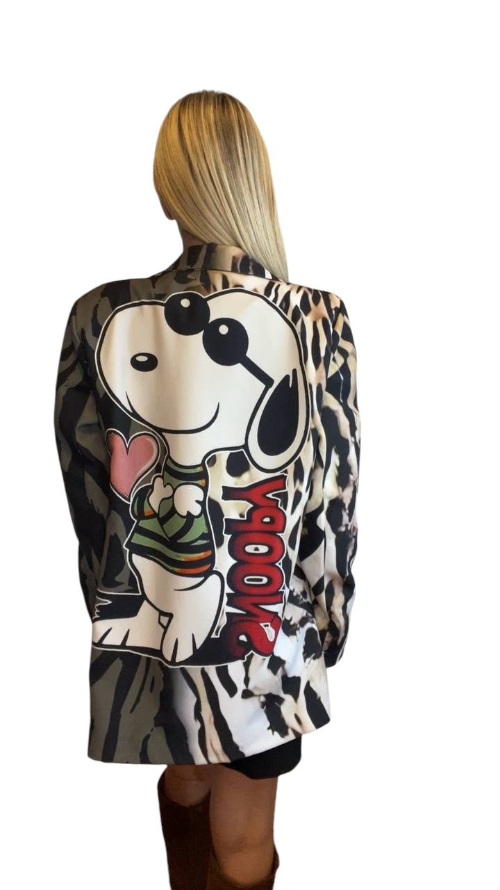 Blazer Oversize Cartoon - Fusion Animalier - PinUp Shoes
