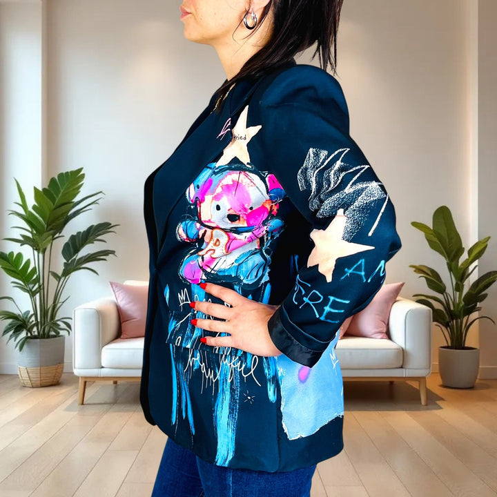 Blazer Oversize Cartoon - I Am A Hero - PinUp Shoes