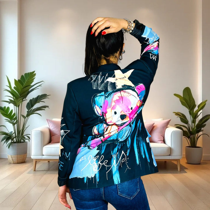 Blazer Oversize Cartoon - I Am A Hero - PinUp Shoes