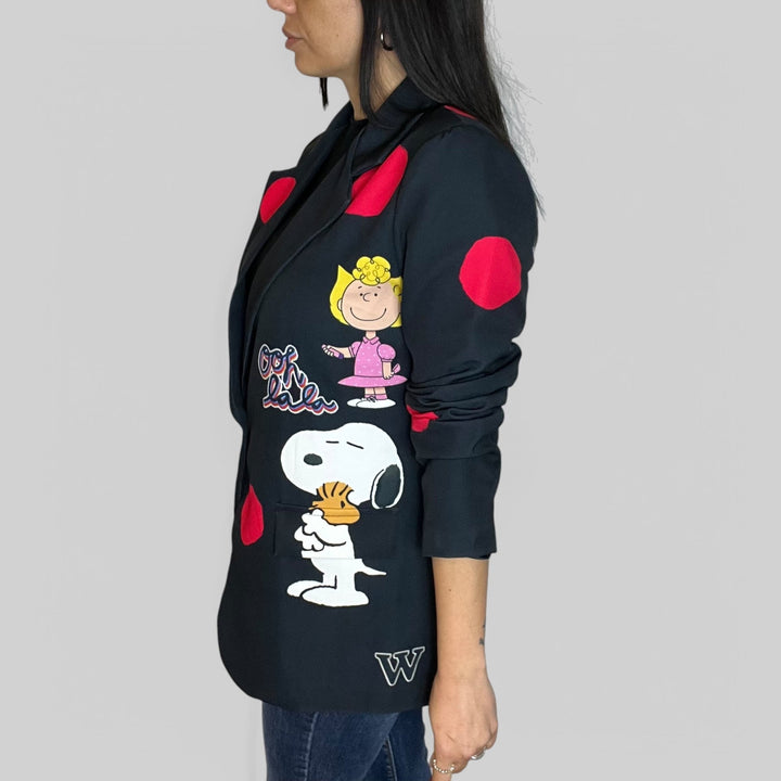 Blazer Oversize Cartoon Snoopy - PinUp Shoes