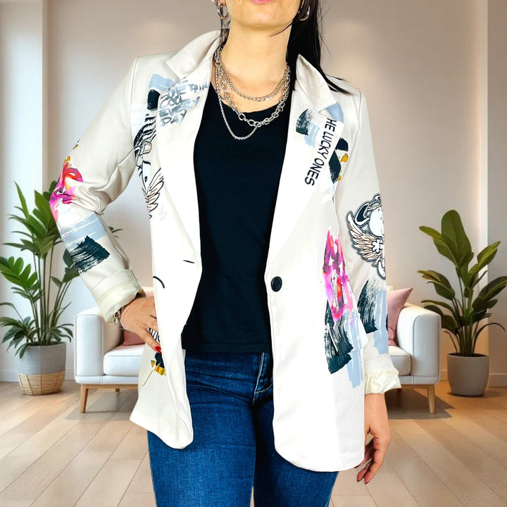 Blazer Oversize Cartoon - The Lucky Ones - PinUp Shoes