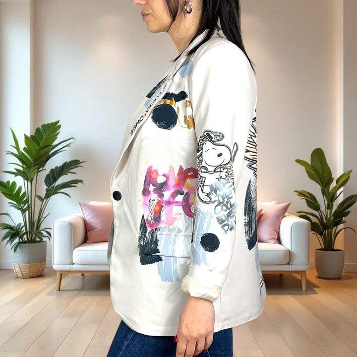 Blazer Oversize Cartoon - The Lucky Ones - PinUp Shoes