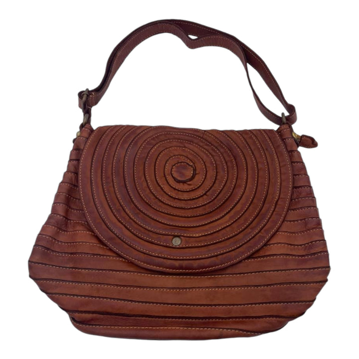 Borsa a tracolla in pelle – Design circolare | Eleganza artigianale Made in Italy - PinUp Shoes