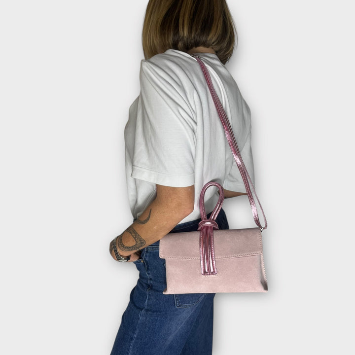 Borsa Denver in Vera Pelle Artigianale - 11 Colori - PinUp Shoes