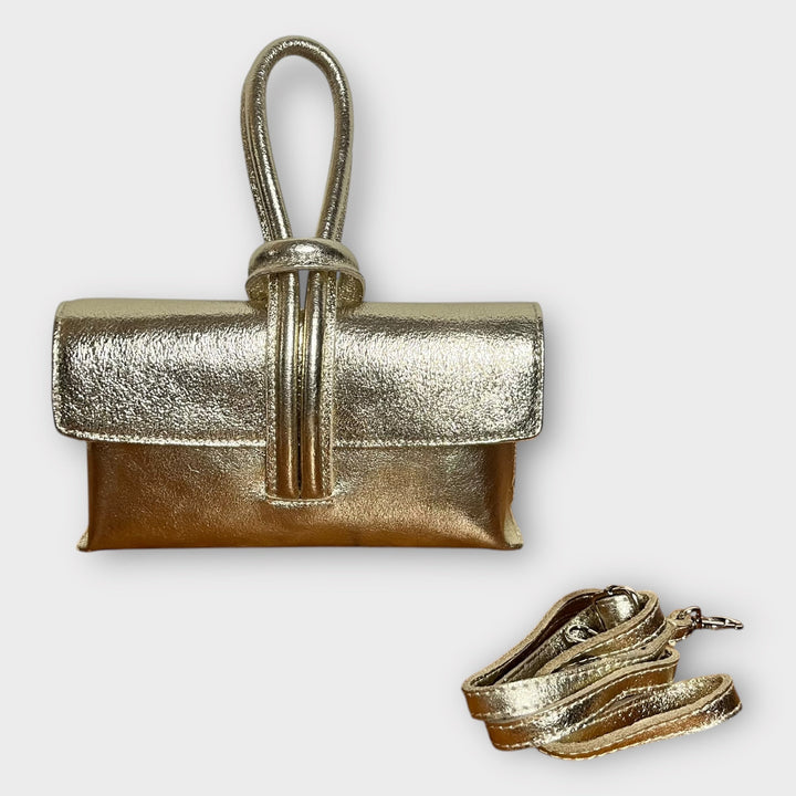 Borsa Denver in Vera Pelle Artigianale - 11 Colori - PinUp Shoes