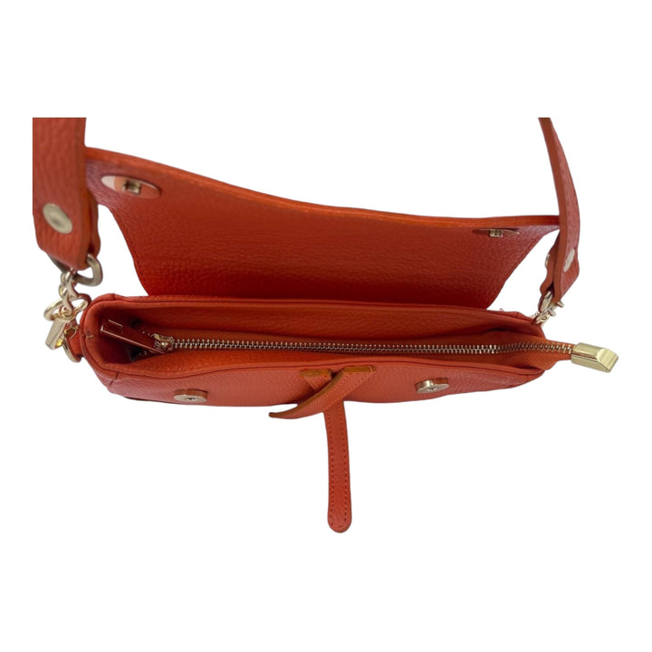 Borsa in Pelle con Tracolla - Vari Colori - PinUp Shoes