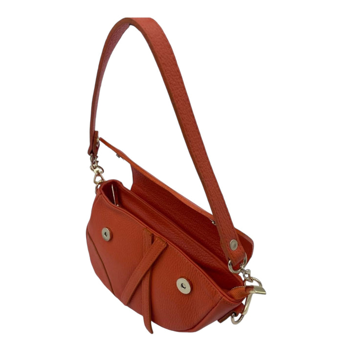 Borsa in Pelle con Tracolla - Vari Colori - PinUp Shoes