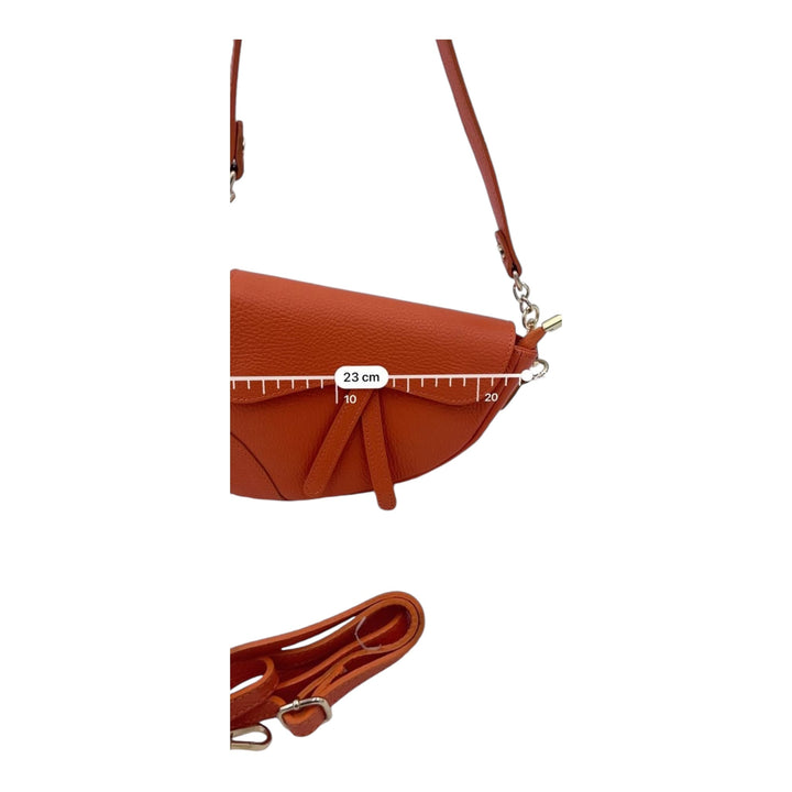 Borsa in Pelle con Tracolla - Vari Colori - PinUp Shoes