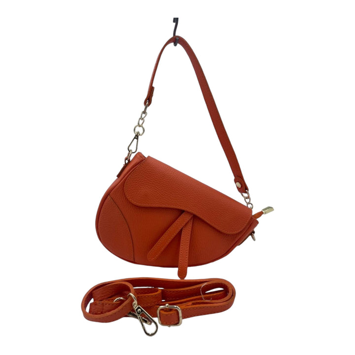 Borsa in Pelle con Tracolla - Vari Colori - PinUp Shoes