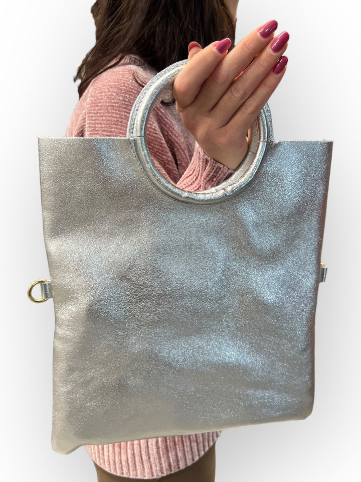 Borsa Miami A Mano In Vera Pelle Made In Italy - 6 Colori Disponibili - PinUp Shoes